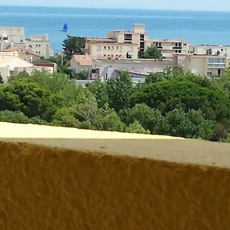 Wifi Panoramisch Zeezicht Max 4 Personen In Lägenhet Narbonne-Plage