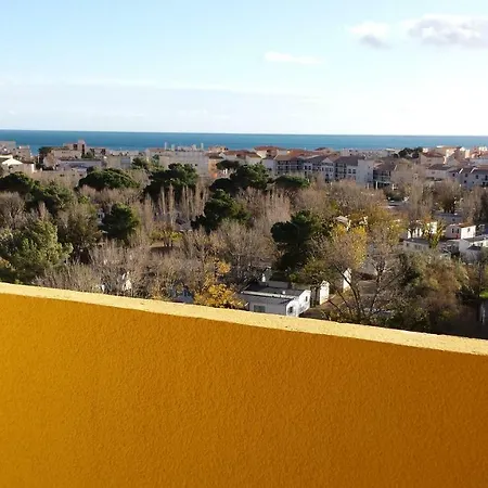 Wifi Panoramisch Zeezicht Max 4 Personen In Lägenhet Narbonne-Plage
