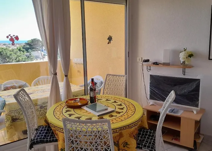 Apartment Wifi Panoramisch Zeezicht Max 4 Personen In Narbonne Plage