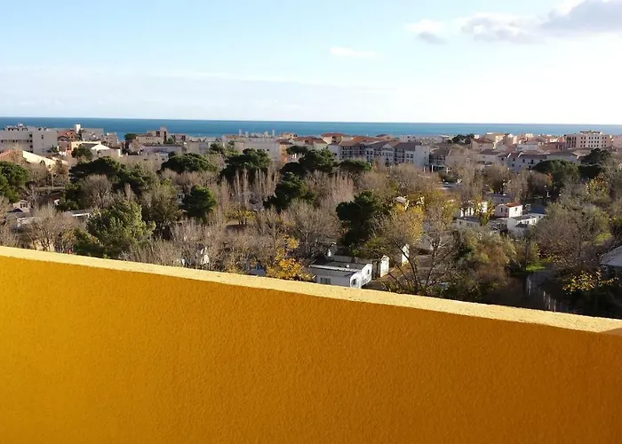 Wifi Panoramisch Zeezicht Max 4 Personen In Apartment Narbonne Plage